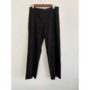 Eileen Fisher Pants Womens Petite Medium Pull On Stretch Minimalist